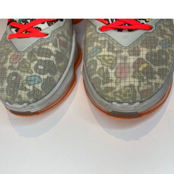 Nike LeBron 19 Fast Food Gray Athletic Shoes DC9339-001 8 main image 5